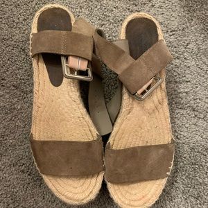 Vince Platform Wedges